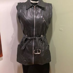 Vintage Leather Vest